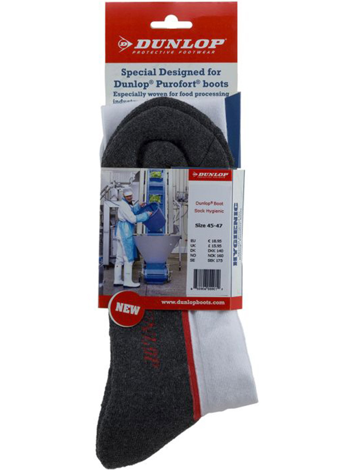 Dunlop Socke Hygienic